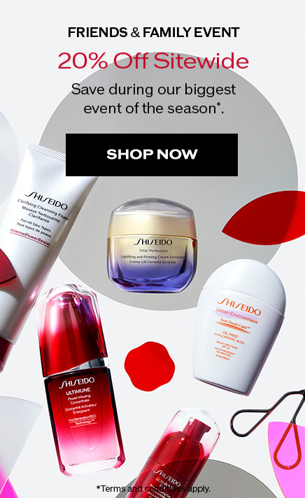 Shiseido Fall Friends and Family Event